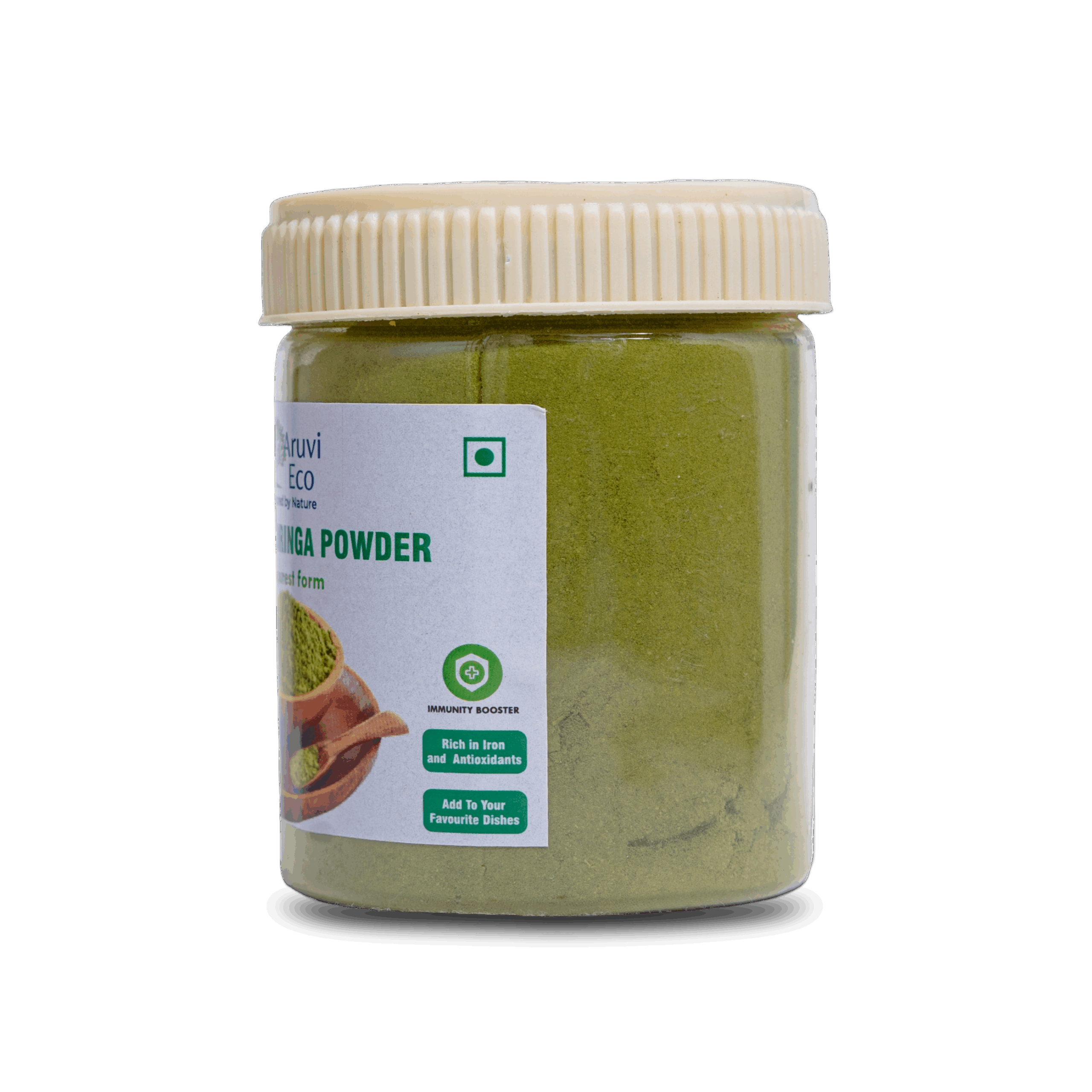 Pure Organic Moringa Powder - Farm Fresh and Nutrient-Packed Green Superfood Rich in Nutrients 100gm Pack… - Image 4