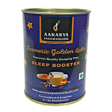 Aaranya Golden Turmeric Latte Sleep Booster - Moon Milk - Image 2